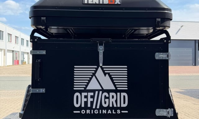 Klaar voor vertrek: TentBox op de B&ouml;ckmann KT-EB2 OFF-ROAD